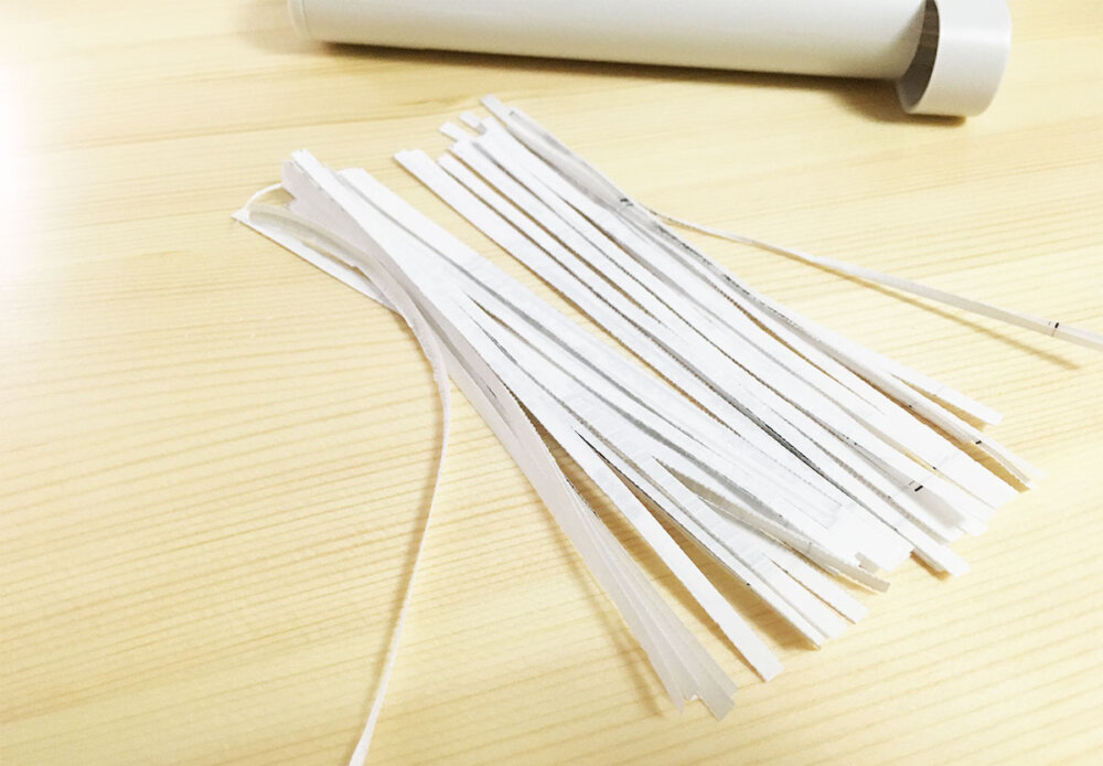無印良品の手動シュレッターの写真5