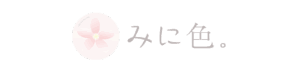みに色。ブログの桜の花のロゴの画像